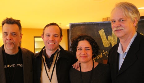  Gorman Bechard, Jacob Bricca, Lisa Molomot, and Charlie Musser met at the Big Sky Film Festival. 