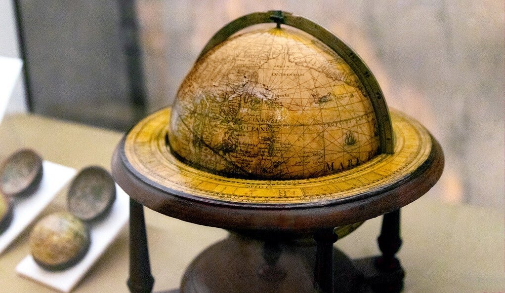 A an early globe