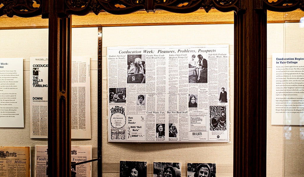 Yale Daily News coverage of Coeducation Week, an event in November 1968