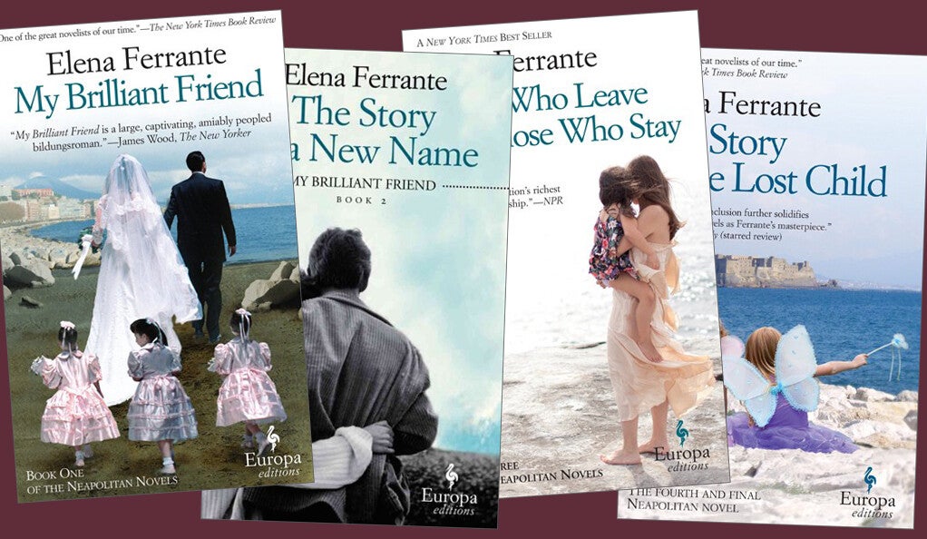 Four novels be Elena Ferrante