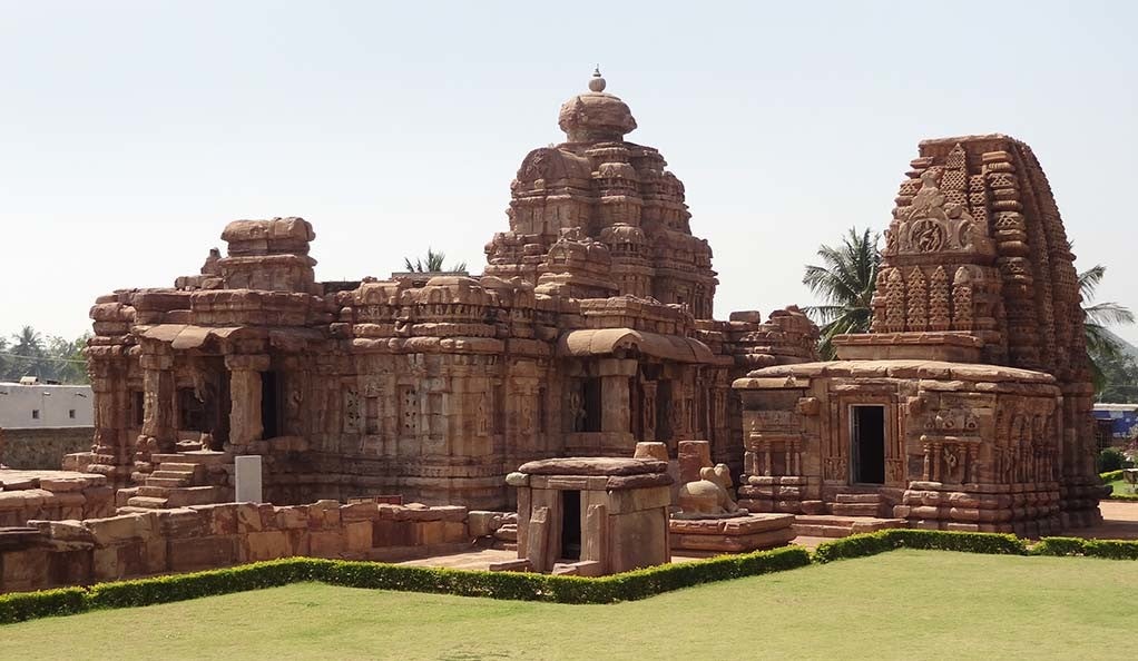 A temple at Pattadakal in India. 