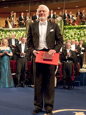 Steitz during the 2009 Nobel Prize ceremony.