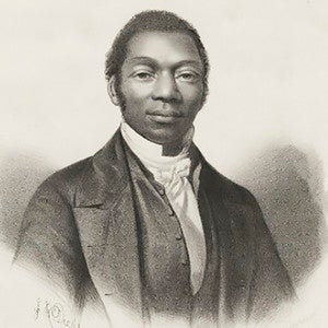 A portrait of James Pennington by John Robert Dicksee
