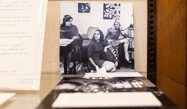 Rachel Kurshan, Maryse H. Baptiste, and Susan Boyd-Bowman were residents oft Trumbull College in 1969. 