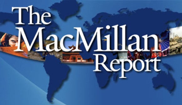 Logo for "The MacMillan Report"