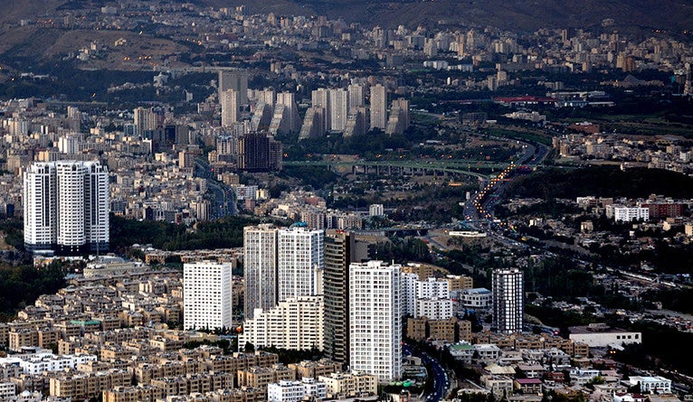 A view of Tehran skyline in September 2011