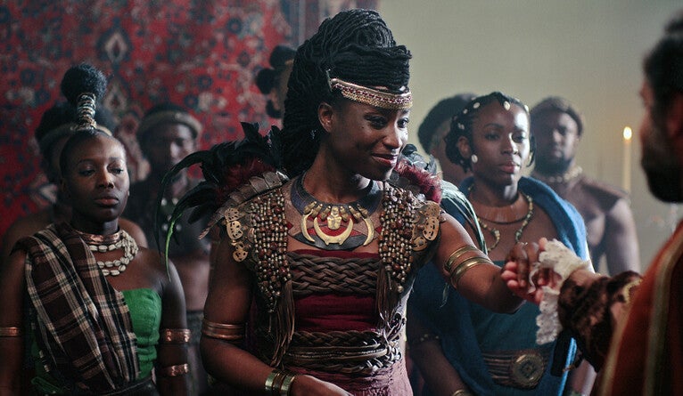 A still from “African Queens: Njinga”