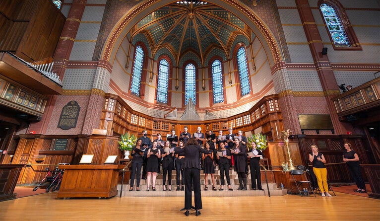 The Marquand Chapel Choir and University Church in Yale Choir