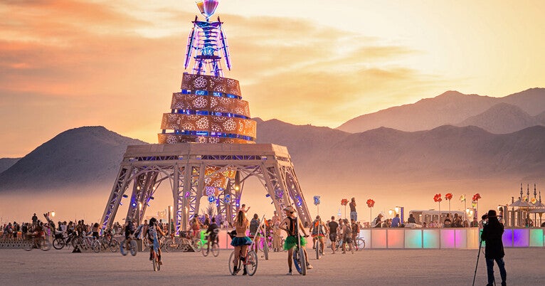 'Transformative' effects of mass gatherings like Burning Man are lasting - Yale News